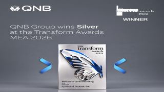 بنك QNB يحصد فضية «Transform Awards MEA» عن تميزه في بناء العلامة التجارية