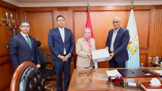 البنك الزراعي المصري يبحث تعزيز التنمية الزراعية وتمويل المشروعات ودعم الأسر الأولى بالرعاية في كفر الشيخ