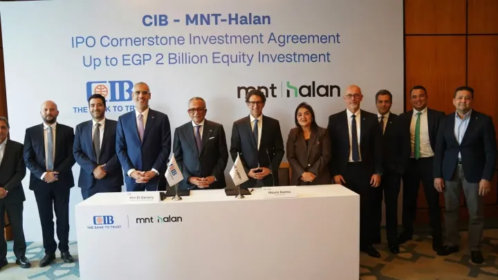 البنك التجاري الدولي CIB يوقع اتفاقية استثمار رئيسي في الطرح المقترح لشركة «MNT-Halan» باستثمار يصل إلى ملياري جنيه